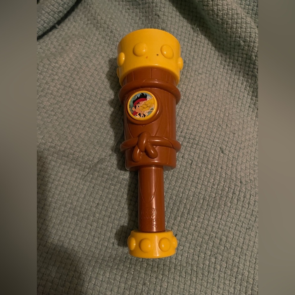 Mattel Disney Jake And The Neverland Pirates Talking Spyglass Telescope ✅ Works